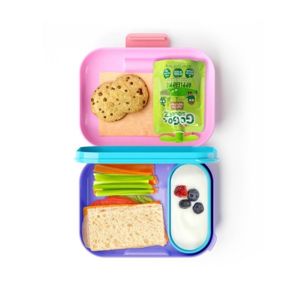 ZOKU PLASTIC NEAT BENTO JR. BOX PINK - Picture 5 of 5